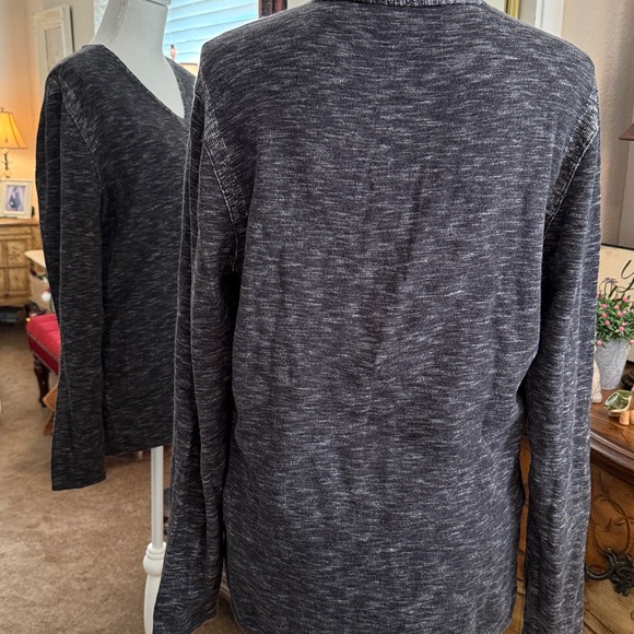 John Varvatos Striped Knit Sweater - Picture 5 of 9